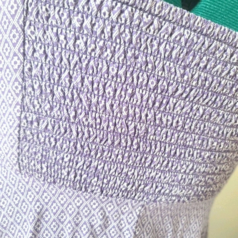 Lilac spaghetti strap above the knee dress XS - Picture 4 of 8